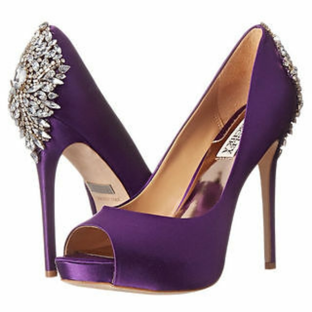 Badgley Mischka Kiara Purple